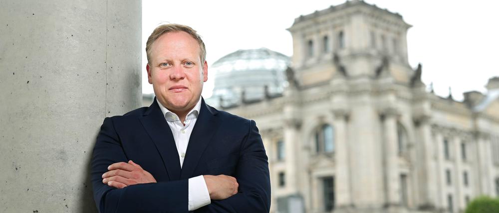 „Stehen geschlossen hinter Jens Spahn und natürlich auch Friedrich Merz“ – der CDU-Abgeordnete Tilman Kuban (Archivbild).