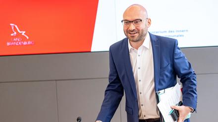 Brandenburgs Innenminister René Wilke war zuvor Oberbürgermeister von Frankfurt (Oder).