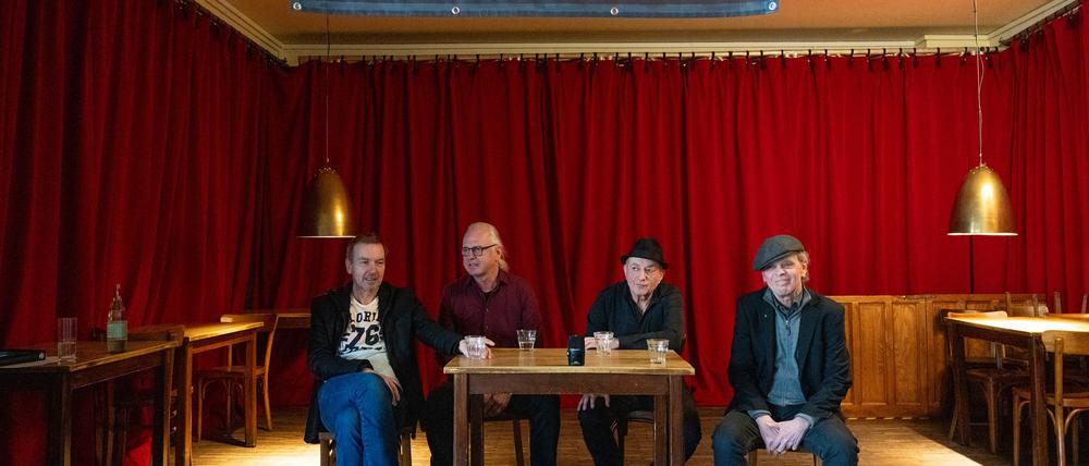 Die Berliner Rockband Pankow gibt am Sonntag in Dresden ihr letztes Konzert (Archivbild).