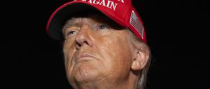US-Präsident Donald Trump. Die hohen Zölle für Waren aus der EU sind Teil seiner „Maga“-Strategie. Geht sie auf?