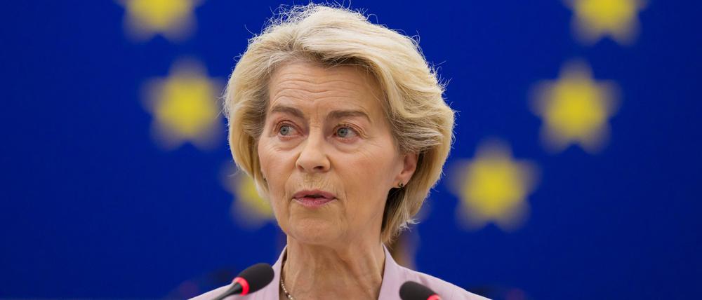 EU-Kommissionspräsidentin Ursula von der Leyen