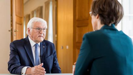 Bundespräsident Frank-Walter Steinmeier macht sich für eine Wehrpflicht in Deutschland stark.