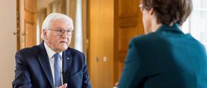 Bundespräsident Frank-Walter Steinmeier macht sich für eine Wehrpflicht in Deutschland stark.