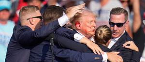 Donald Trump in Butler. (Archivfoto)
