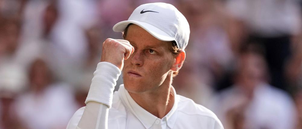  Der Italiener Jannik Sinner gewinnt das Tennis-Turnier in Wimbledon