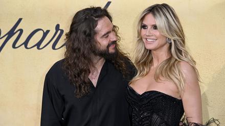 Heidi Klum und Tom Kaulitz machen gemeinsam Urlaub am Strand. (Archivbild)