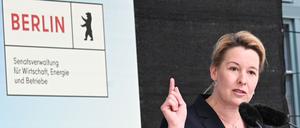Wirtschaftssenatorin Franziska Giffey (SPD) möchte mehr Fachkräfte aus Indien motivieren, nach Berlin zu kommen. (Archivfoto)