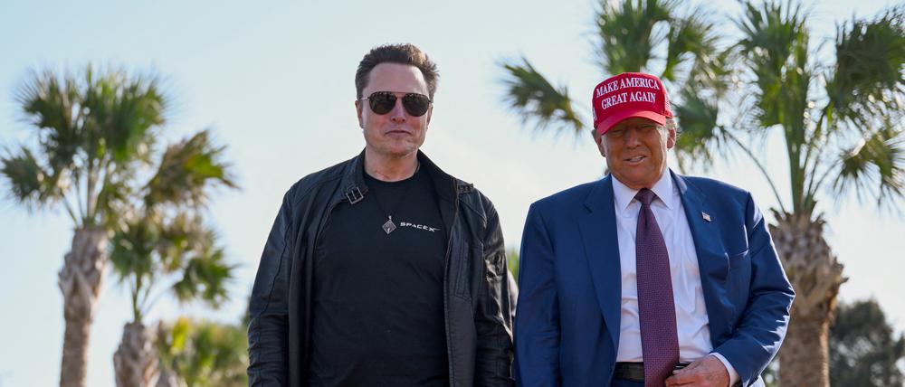 In der Vergangenheit kam es zu einem Bruch zwischen den einstigen Vertrauten Elon Musk und Donald Trump.