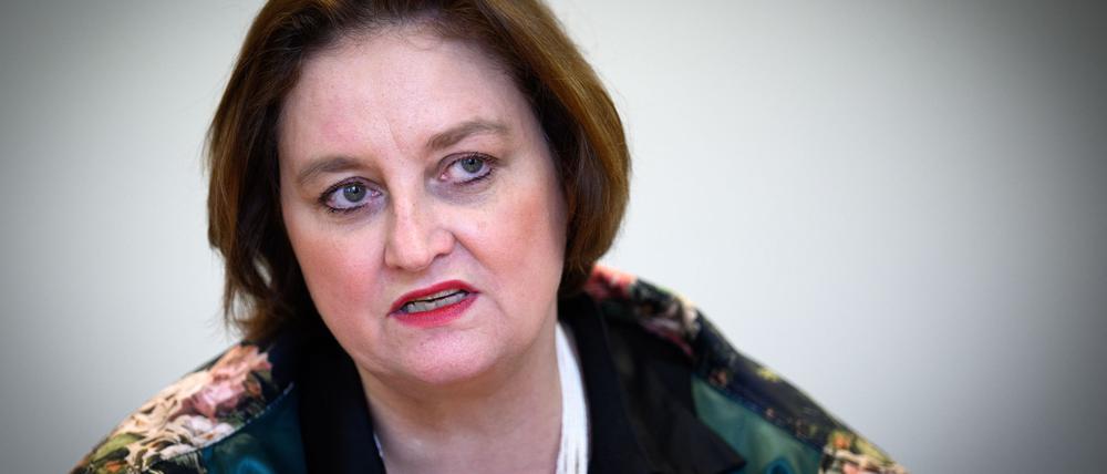 Wissenschaftssenatorin Ina Czyborra nahm das Schreiben am Morgen entgegen. (Archivbild)