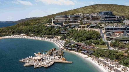 Das Hotel Lujo ist eine riesige Luxusanlage im Norden der Halbinsel Bodrum.