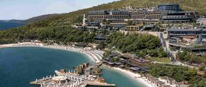 Das Hotel Lujo ist eine riesige Luxusanlage im Norden der Halbinsel Bodrum.