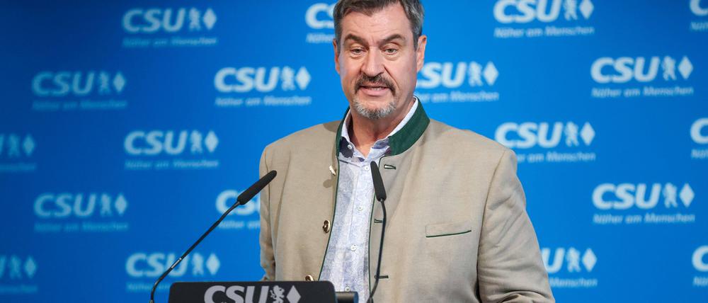 CSU-Chef Markus Söder.