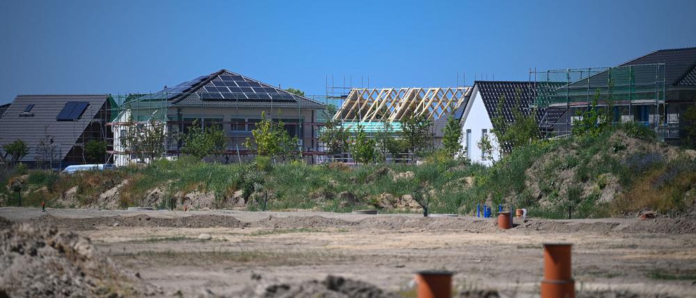 Der Grundstücksmarkt in Brandenburg erholt sich wieder. (Archivbild)