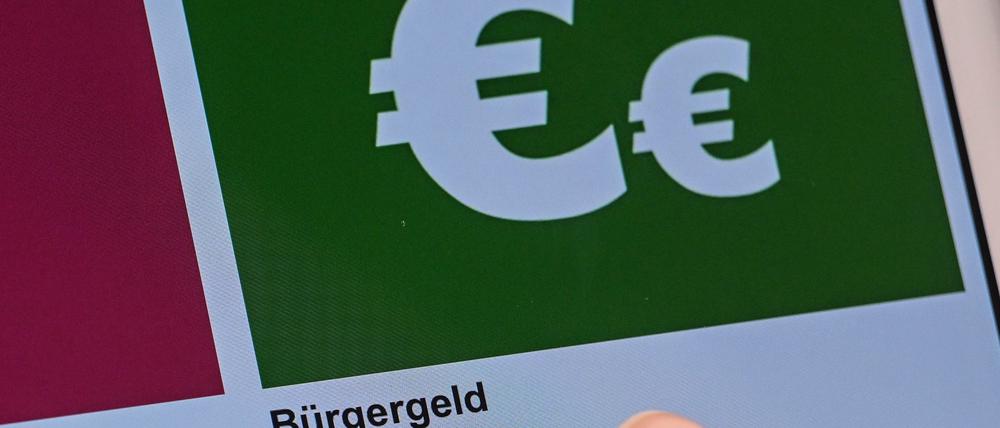 Beim Bürgergeld wollen die Regierungspartner eine Reform auf den Weg bringen.