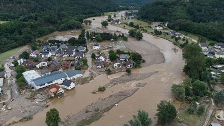 So sah es damals kurz nach der Flut im Ahrtal aus. (Archivbild)