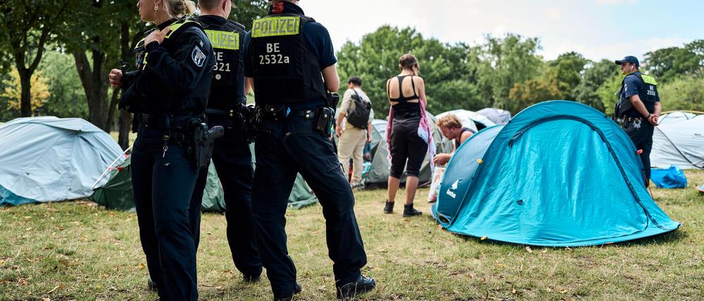 Umzug verabredet: Das Protestcamp soll auf den Washingtonplatz umziehen.