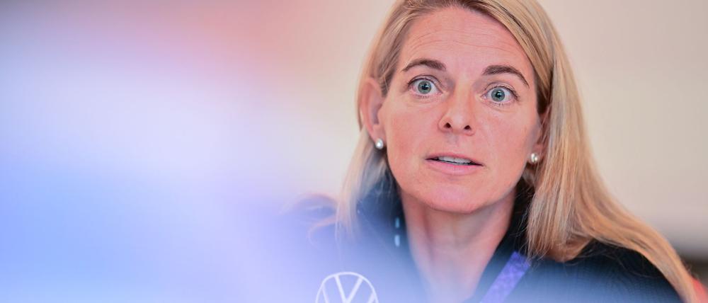 Sportdirektorin Nia Künzer: Ganz schwere Aufgabe für das DFB-Team im EM-Viertelfinale.