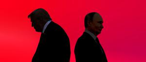 US-Präsident Donald Trump und Kremlchef Wladimir Putin  