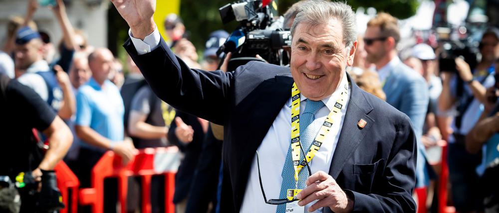 Radsport-Star Eddy Merckx ist in Belgien ein Volksheld.