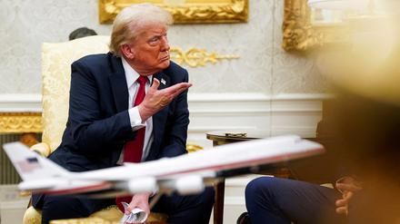 US-Präsident Donald Trump verliert augenscheinlich die Geduld mit Russlands Präsidenten Wladimir Putin.