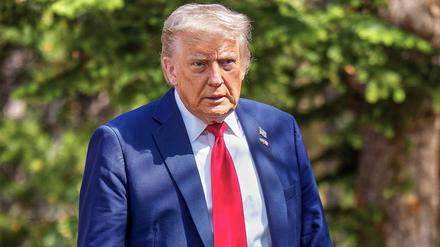 US-Präsident Donald Trump in Kanada.