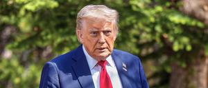 US-Präsident Donald Trump in Kanada.