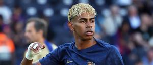 Lamine Yamal feierte am Sonntag seinen 18. Geburtstag
