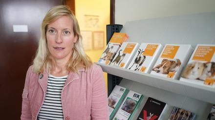 Die bisherige Tierschutzbeauftragte Kathrin Herrmann widmet sich Forschungsprojekten im Ausland. (Archivbild)