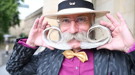 Jürgen Burkhardt ist mehrmaliger Bartweltmeister. 