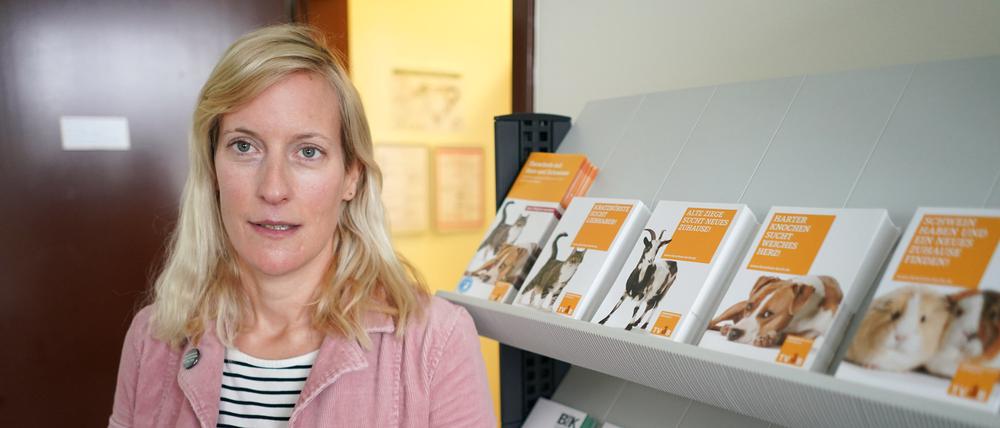 Kathrin Herrmann ist vorerst nicht mehr Tierschutzbeauftragte des Landes Berlin.