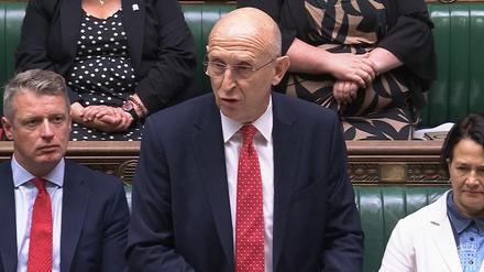 Der britische Verteidigungsminister John Healey.