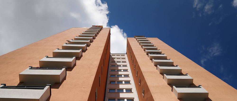 Ein Mietshaus im Berliner Bezirk Spandau. 