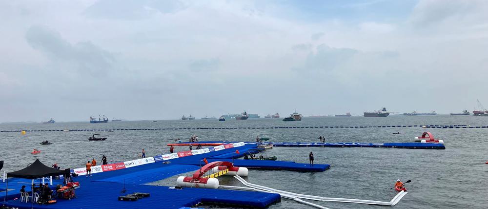 Hier soll eigentlich um WM-Medaillen geschwommen werden.