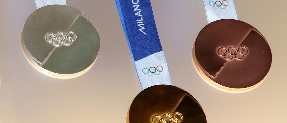 Eine olympische Medaille wollen 2026 viele Wintersportler holen.