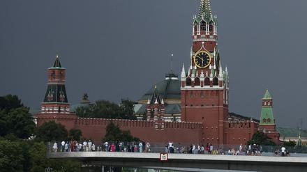 Blick auf den Kreml in Moskau.