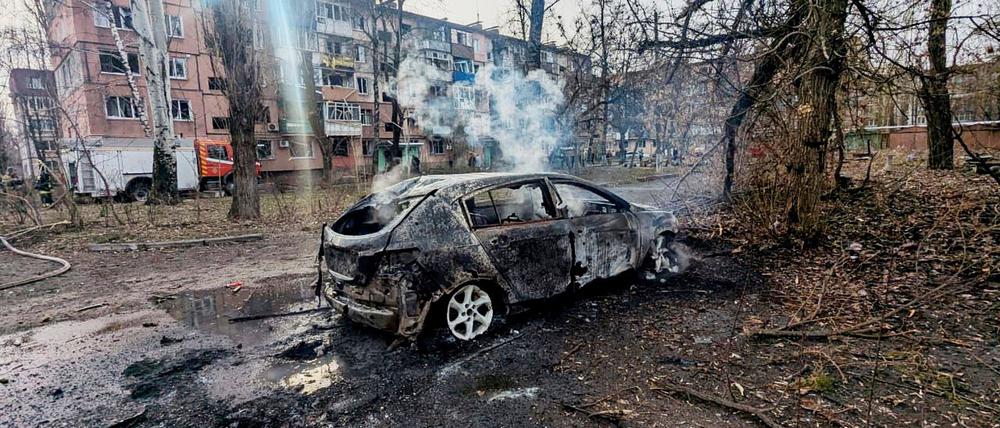 Die Industriestadt Krywyj Rih ist immer wieder Ziel von russischen Angriffen mit Raketen und Kampfdrohnen. (Archivbild)