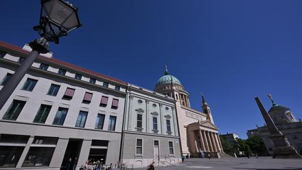 Ein Teil des Blocks III in der neuen Potsdamer Mitte. 
