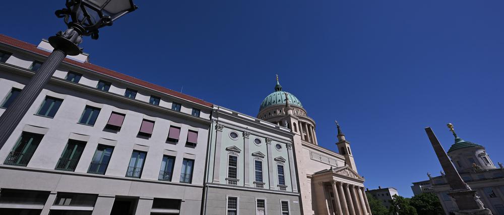 Ein Teil des Blocks III in der neuen Potsdamer Mitte.