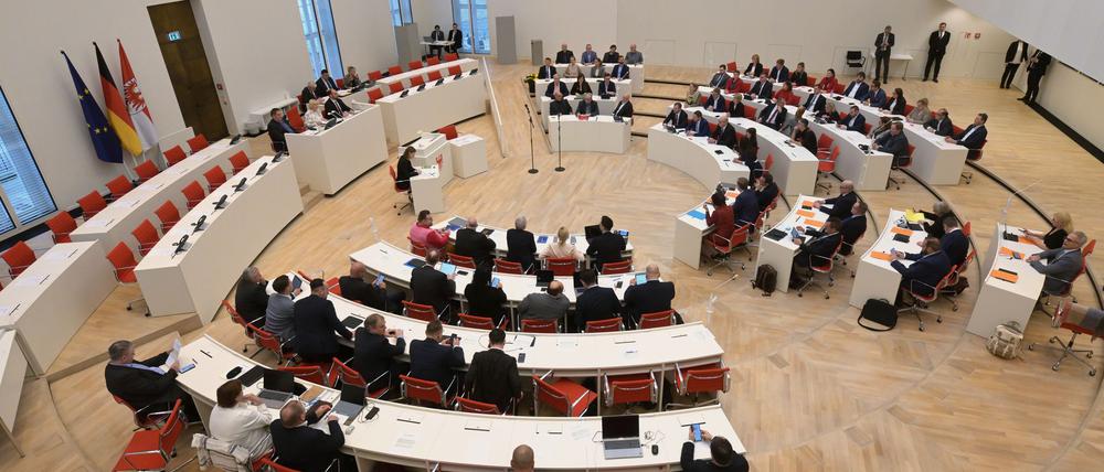 Der Landtag Brandenburg kommt zur letzten Sitzungswoche vor den Sommerferien zusammen (Archivbild).