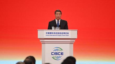 Chinas Vize-Ministerpräsident sprach von einer zunehmenden Turbulenz in der Welt.