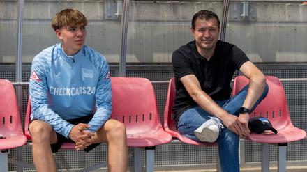 Kenneth Eichhorn gilt als eines der vielversprechendsten Talente von Hertha BSC. Er wird Ende dieses Monats 16.