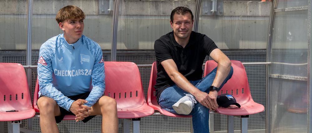 Kenneth Eichhorn gilt als eines der vielversprechendsten Talente von Hertha BSC. Er wird Ende dieses Monats 16.