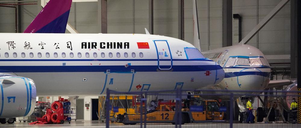Ein Flugzeug von Air China. (Archivbild)