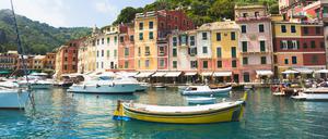 Eine Idylle wehrt sich: Der exklusive Küstenort Portofino .