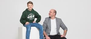 Das Vater-Sohn Duo Nils und Ole König (von rechts nach links).  Foto: Gerald Zörner