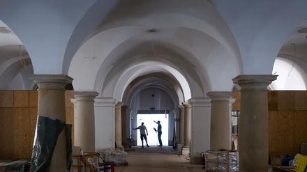 Bald kann man im Berliner Dom wieder zu den Toten hinabsteigen.