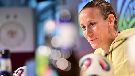 Im Scheinwerferlicht: Nationaltorhüterin Ann-Katrin Berger.