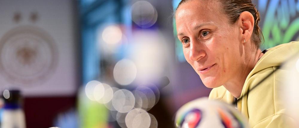 Im Scheinwerferlicht: Nationaltorhüterin Ann-Katrin Berger.