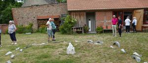 Stonehenge im Havelland, die künstlerische Interpretation kann in Neuwerder bewundert werden.