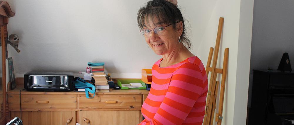Zeichnerin Antje Püpke aus Kaulsdorf, Berliner Bezirk Marzahn-Hellersdorf.